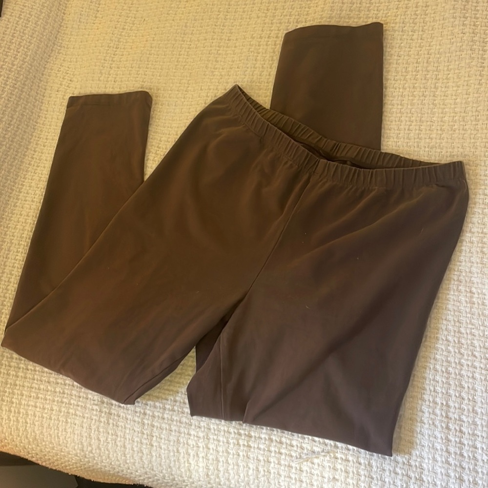 FLAX brown leggings L